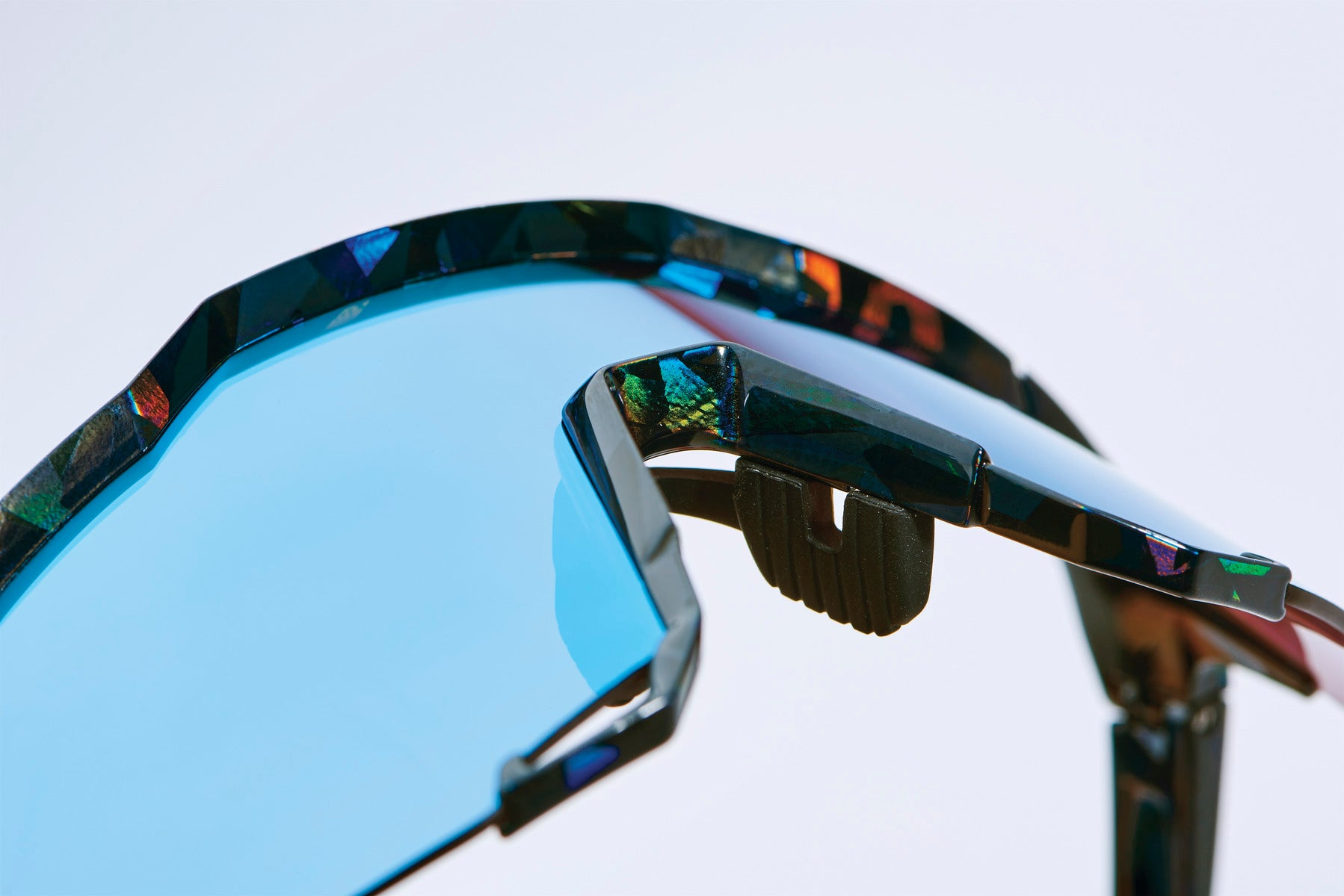 SPEEDCRAFT - Black Holographic - HiPER Blue Multilayer Mirror Lens